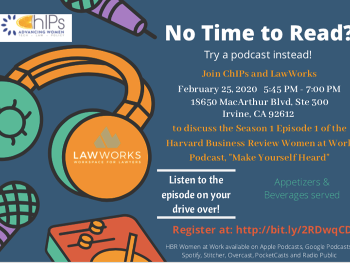 ChIPs and LawWorks - Podcast Discussion